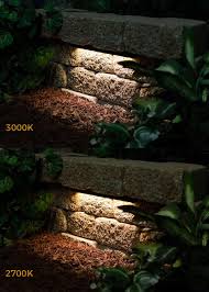 Led Hardscape Lighting Deck Step And Retaining Wall Lights W Mounting Plates 3000k 2700k Super Bright Leds