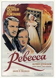 Rebecca 1940 Poster Movie Posters Vintage Vintage Movies Old Movie Posters