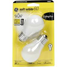 Shop latest bulb ceiling light online from our range of lights & lighting at au.dhgate.com, free and fast delivery to australia. Ge Decorative Light Bulbs Soft White 60 Watts Ceiling Fan Batteries Lighting Village Market Waterbury