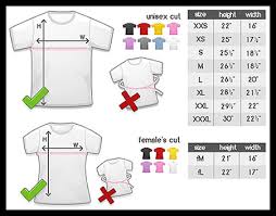 Diagnosis Outfitters Size Chart