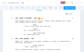 Kitchen gun ad scripting template. Formatting A Screenplay How To Put Your Story Into Screenplay Format
