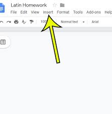 Once in the document, click the insert tab from the top menu. How To Insert A Text Box In Google Docs Live2tech