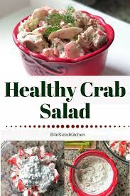 Healthy Imitation Crab Meat Salad Recipe Crab Salad Imitation Crab Meat Imitation Crab Recipes
