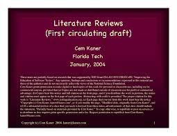 Therefore, the first thing to write the research proposal literature review writing assignment answer is to select the literature relevant to the topic. Pdf Literature Reviews First Circulating Draft