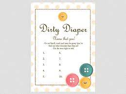 Guest pins/ poopie diaper game. Pin On Baby Shower Ideas