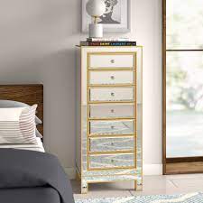 Whether it's cozy or spacious, bright or subdued, target stocks all the bedroom furniture you need. Blue Gold Dressers Chests You Ll Love In 2021 Wayfair