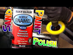 Ime spray can appliance epoxy takes at least 12 hours before it can be handled, at least 24 hours to be 'fingernail' hard, and up to 60 days to achieve full hardness. How To Fix Sand And Polish Spray Paint 3 Steps With Pictures Instructables