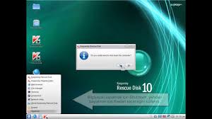 Kaspersky Rescue Disk Ile Virus Temizleme Youtube