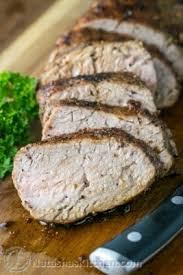 This is a quick and healthy method of preparing roasted pork tenderloin in the oven without pan searing and made from simple ingredients you for sure already have in your kitchen. Pork Tenderloin Recipe Roasted Pork Tenderloin Natashaskitchen Com