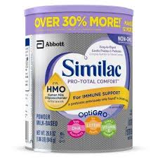 Similac Pro Total Comfort Value Size 29 8oz Total Pro Similac Similac Baby Formula Human Milk