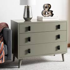 Safavieh Blaize 3 Drawer Dark Gray Black Chest Chs6601a The Home Depot In 2020 3 Drawer Chest Safavieh Furniture Furniture