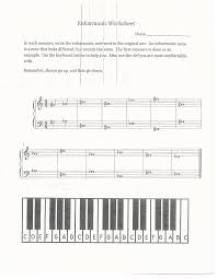 Enharmonic Worksheet I Created This Worksheet To Teach 6th