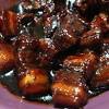 50 gram daging samsam, rebus 100 gram kikil kaki, rebus 150 gram daging bagian paha, rebus 2 buah cabai besar hilangkan bijinya, potong melintang 2 buah cabai hijau. 1