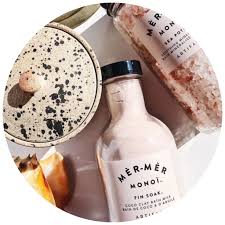 Lait De Bain En Poudre Mermer Monoi Fin Soak Artifact Monoi Lait Argile Rose