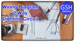 Wiring diagram of solar panel with battery, inverter, charge controller and loads. Wiring Diagram 2 Way Switching Of A Lighting Circuit Using The 3 Plate Method Connections Explained Youtube