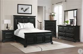 Steele Smokey Walnut Panel Bedroom Set In 2020 Black Panel Bedroom Bedroom Furniture Design Bedroom Interior