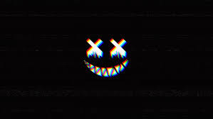 Support us by sharing the content, upvoting wallpapers on the page or sending your own. Hd Wallpaper Dark Smile Smiling Large Eyes Crying Crazy Face Glitch Art Wallpaper Flare