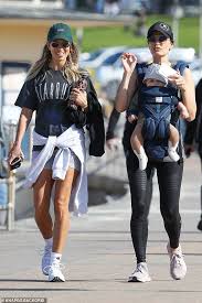  Zoe Ventoura And Her Baby Are Spotted On The Bondi To Bronte Walk With The Voice Host Renee Bargh Readsector