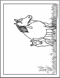 2d animation motion graphics showing drawing sketch style illustration of a cowboy holding lasso riding horse set on white screen and green screen with alpha matte… Horse Coloring Page Riding Showing Galloping