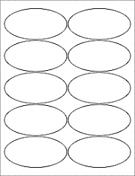 3 9375 X 1 9375 Oval Labels Standard White Matte Ol9810wx Custom Printed Labels Printing Labels Print Stickers