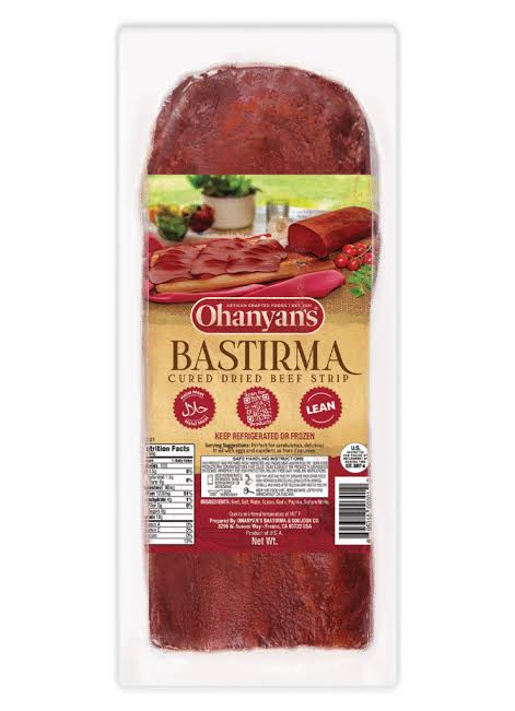 Product Photo: Ohanyan's bastirma Lean halal