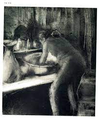 the tub c 1885 monotype 42 x54 cm from dega by himself drawings prints paintings writings edited by richard kendall macd edgar degas degas degas paintings