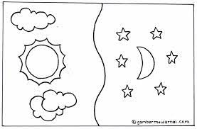 Sebutan bulan sabit dan bintang adalah. Mewarnai Bulan Bintang Matahari Guru Galeri
