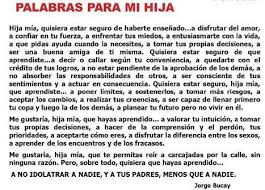 Para Mi Hija Yenzi La Gerrerera Feliz Cumpleanos Hija Que Dios Siempre Palabras De Feliz Cumpleanos Palabras Para Un Hijo Carta A Mi Hija