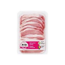 L Pork Steak Minut 800 Gr In 2020 Pork Steak Pork Belgian Food
