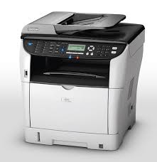 High performance printing can be expected. Ricoh Sp 3500sf Laser B W Print Copier Scan Fax