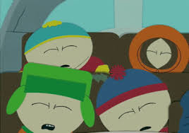 Shove my hand down his throat and make him puke out all the skin he ate. Eric Cartman Stan Marsh Kyle Broflovski South Park Kenny Mccormick Bored Sleeping Unaware Gif For Fun Businesses In Usa