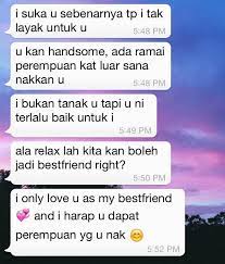 Takut dibohongi dalam sebuah hubungan, umumnya. Shahir On Twitter Inilah Ayat Perempuan Bila Nak Friendzone Kan Lelaki Hahaha Http T Co Rdjwgz1d3w