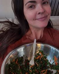 The week in trough salads, co-starring Gus. (1st and 3rd are homemade, 2nd  is from @springcafeaspen)