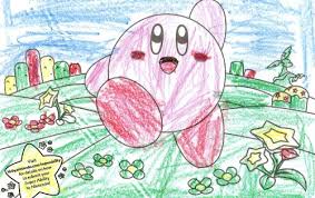 Amazing free printable kirby cartoon coloring pages to print from. Kirby S Return To Dream Land Coloring Page