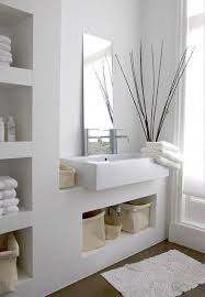 Gips Regal Vorteile Und 60 Projekte Zu Begeistern Trockenbau Dekoration Gesso Aufbewahrung Fur Kleines Badezimmer Kleine Badezimmer Design Badezimmer Klein