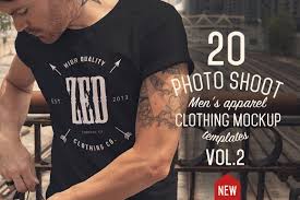 20 Mens Apparel Mockups Vol 2 Clothing Mockup Mens Outfits Shirt Mockup