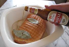 Rest each steak on a thick slice of onion in a slow cooker, add a liquid, such as stock or cider, and heat the oven to 200c/180c fan/gas 6. Lager Baked Gammon Michael Olivier