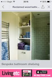 Shelves for bathrooms come in many different shapes, sizes, and styles. Pin By Liz Warner On Bathroom Bespoke Bathroom Bathroom Shelves Bathroom Medicine Cabinet