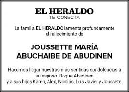We did not find results for: Joussetti Maria Abuchaibe De Abudinen