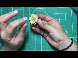 How to make a heart punch flower. Diy How To Make Paper Flowers Using A Heart Shape Punch Craft With Me Youtube
