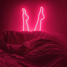 Maybe you would like to learn more about one of these? Dark Pink Dark And Neon Lights Image 6626603 On Favim Com