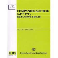 Incorporated on the 11th day of december 1996. Companies Act 2016 Act 777 Regulations 9789678927154 Shopee Malaysia