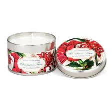 Michel Design Works Christmas Time Travel Candle Tin 4oz