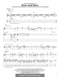 Three Days Grace Over And Over ноты для фортепиано Over And Over Three Days Grace By A Gontier B Stock B Walst G Brown N Sanderson On Musicaneo Three Days Grace Day Music Notes