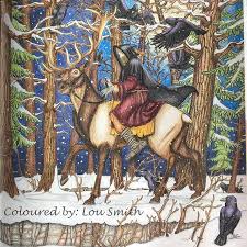 All Done With Cold Hands From The Game Of Thrones Coloring Book Loved This One Really Enjoyed Colouring It Coloring Books Game Of Thrones Books Color Games