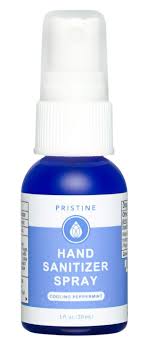 Amazon Com Pristine Hand Sanitizer Spray Travel Size As Seen On Shark Tank Sanitizing Mist Disinfects Your Hands Disinfecting Sprays Kid Safe 1oz 1oz Single Beauty