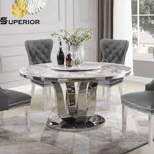 Get the best deals on metal dining furniture sets. Modern Home Furniture Set Round Marble Dining Table Stainless Steel China Dinner Table Metal Frame Table Made In China Com