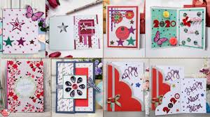 Find and save ideas about card making on pinterest. 7 Amazing Card Making New Year 2020 Greeting Card Ideas Youtube