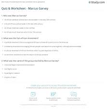 Cities respond to demands for a major law enforcement shift. Quiz Worksheet Marcus Garvey Study Com