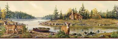 Shop now and your custom wallpaper and fabric orders will ship within 5 days. Free Download Cabin Creek Deer Wallpaper Border 1800x608 For Your Desktop Mobile Tablet Explore 45 Deer Wallpaper Borders Deer Wallpaper For Walls Wildlife Wallpaper Border Hunting Wallpaper Border